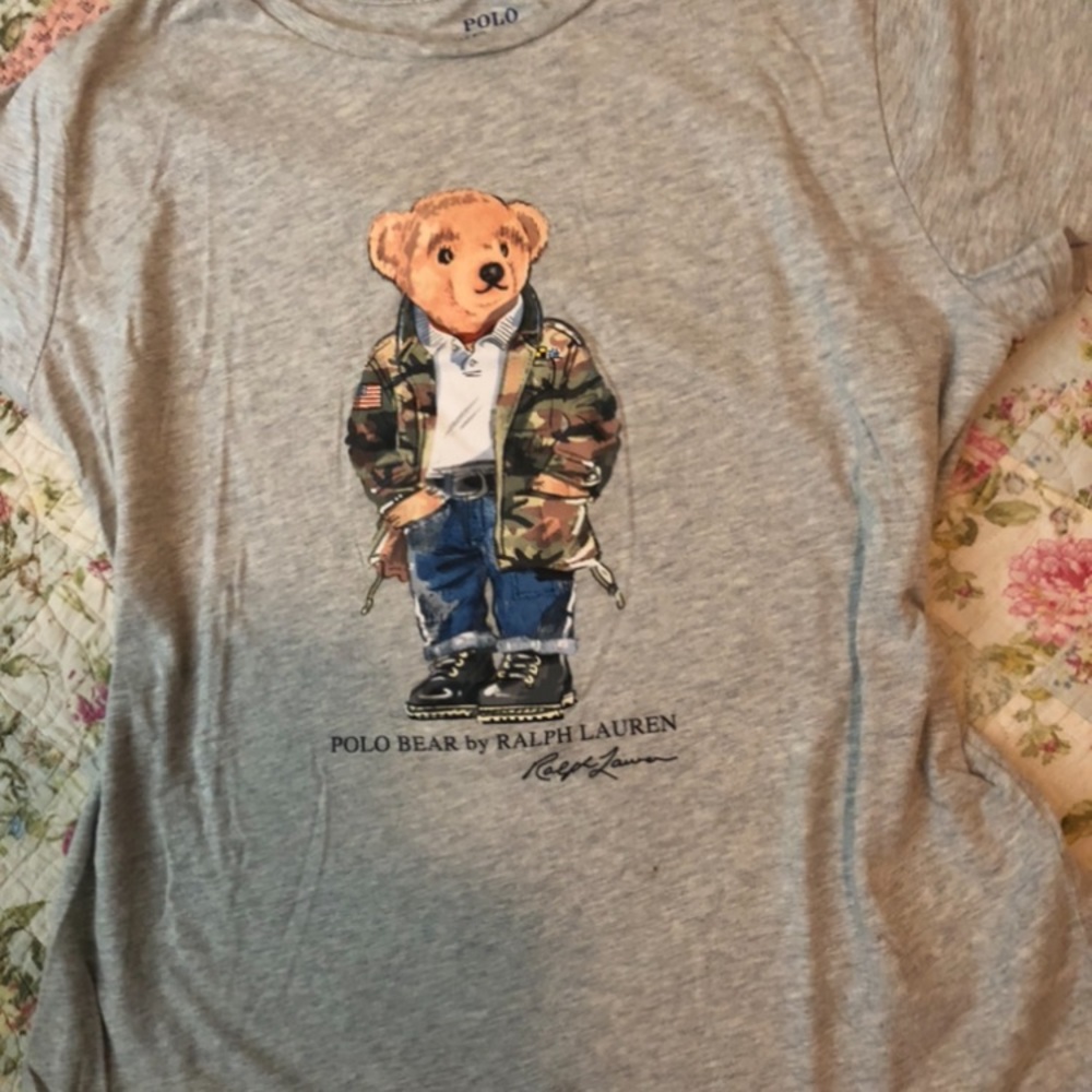 Ralph Lauren polo bear t- shirt size m
